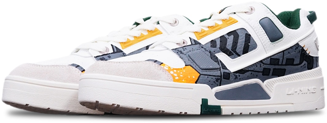 (W) 李寧カスタム「サイバーパンク・メカ白灰橙」 AGCR400-1(TeamT-战损高达女白灰橙) Lookbook (W) 李寧カスタム「サイバーパンク・メカ白灰橙」 AGCR400-1(TeamT-战损高达女白灰橙)