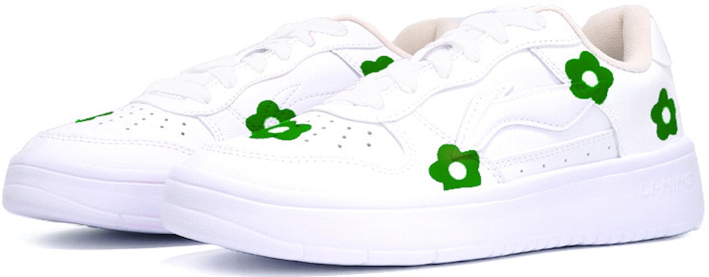 (W) 리닝 커스텀 '흰녹색 꽃그림' (Li-Ning Custom '흰녹색 꽃그림') AGCQ578-1(TeamTen-女款绿花QD) Lookbook (W) 리닝 커스텀 '흰녹색 꽃그림' (Li-Ning Custom '흰녹색 꽃그림') AGCQ578-1(TeamTen-女款绿花QD)