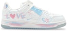Order (W) 【定制鞋】李宁定制涂鸦'激光白情人节' AGCP362-8(TeamS-天迹告白涂鸦)
