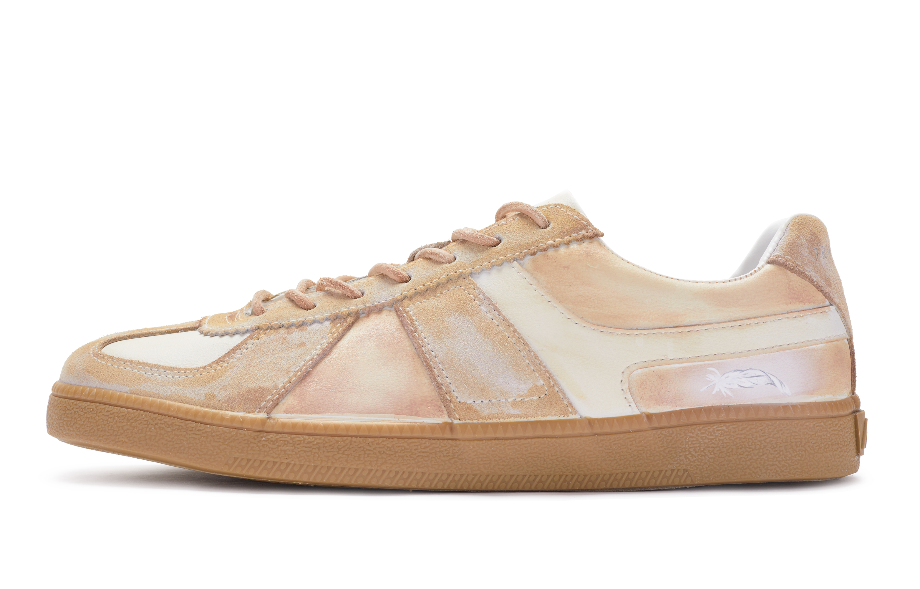 Buy 【訂製球鞋】 LiNing李寧 復古廢土風 求生指南 特殊鞋盒 手繪噴繪 低筒 板鞋 女款 黃白