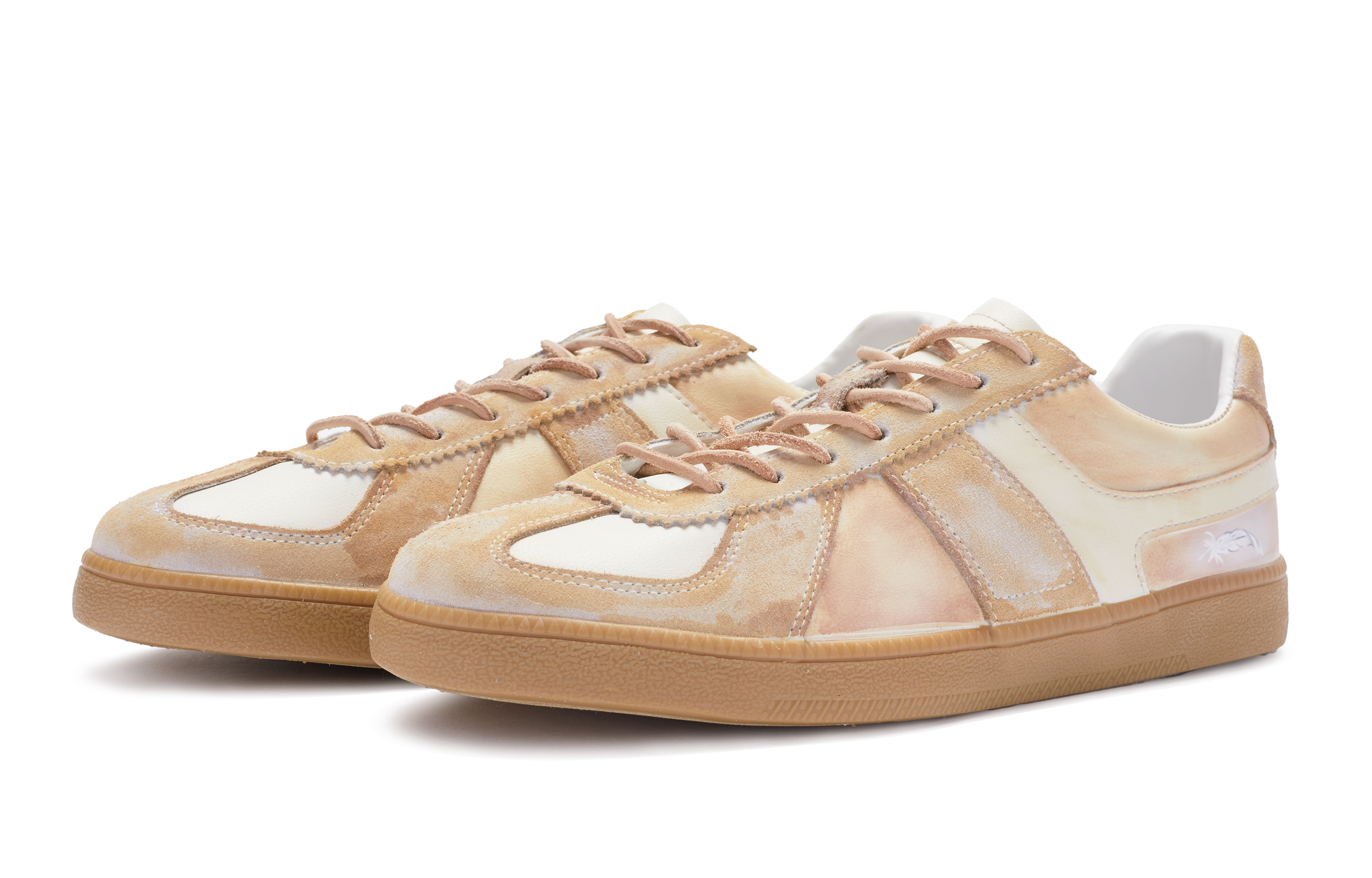 Lookbook 【訂製球鞋】 LiNing李寧 復古廢土風 求生指南 特殊鞋盒 手繪噴繪 低筒 板鞋 女款 黃白