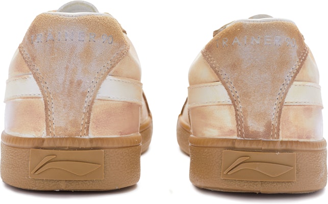 【訂製球鞋】 LiNing李寧 復古廢土風 求生指南 特殊鞋盒 手繪噴繪 低筒 板鞋 女款 黃白 Shop 【訂製球鞋】 LiNing李寧 復古廢土風 求生指南 特殊鞋盒 手繪噴繪 低筒 板鞋 女款 黃白