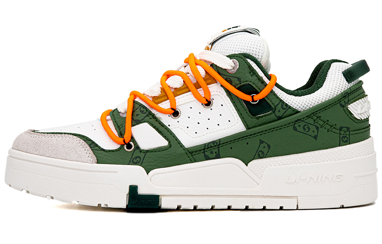 [Custom Shoes] (Women) Li-Ning Deconstructed Low-Top Sneaker 'Summer Street' 'Dollar Graffiti'