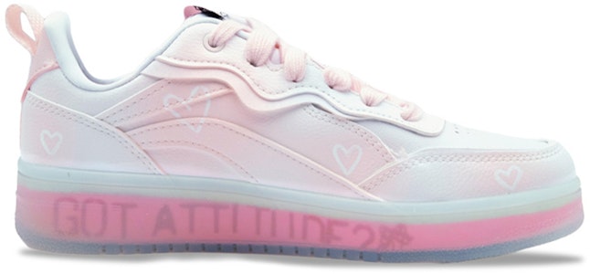 (W) Zapatillas Li-Ning Disney x Classic Low 'Love Mark - Blanco Rosa' AGCS020-3(TeamS-爱心印记) Order (W) Zapatillas Li-Ning Disney x Classic Low 'Love Mark - Blanco Rosa' AGCS020-3(TeamS-爱心印记)