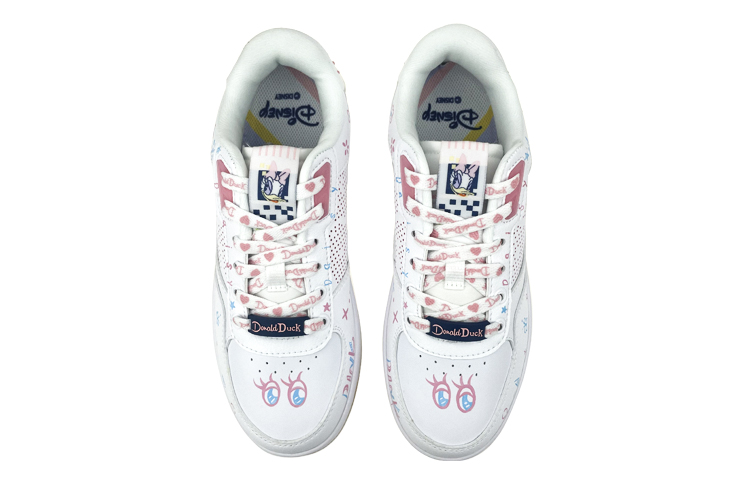 Shop (W) 李寧×デイジー アートグラフィティ ピンク/白 (カスタムシューズ) AGCR204-2(Team叁-女款黛西艺术涂鸦粉白)