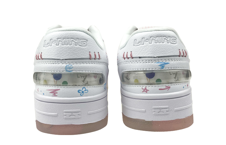 Purchase (W) 李寧×デイジー アートグラフィティ ピンク/白 (カスタムシューズ) AGCR204-2(Team叁-女款黛西艺术涂鸦粉白)