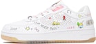 Buy (W) 리닝 디즈니 로우 '발렌타인 그래피티 젬 크라운' (커스텀 슈즈) AGCR204-2(TeamThree-女款情人节涂鸦黄白)