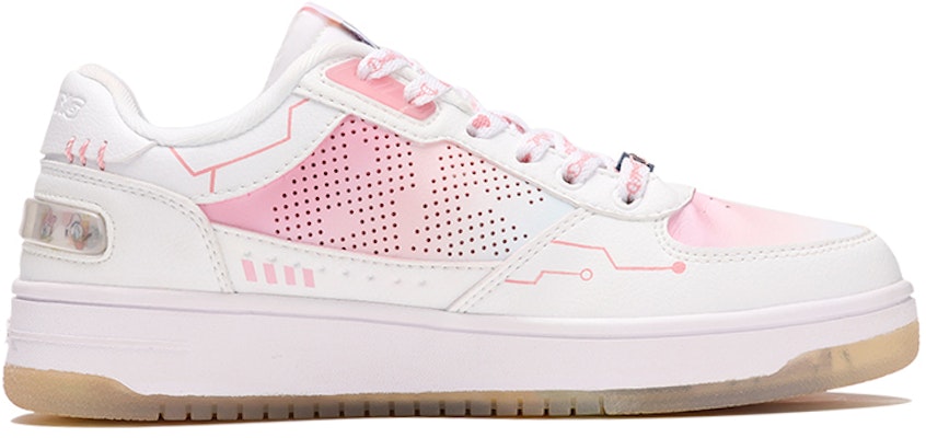 (W) 리닝 디즈니 x 로우탑 '사이버펑크 레트로 핑크-화이트' 커스텀 슈즈 AGCR204-2(TeamThree-女款赛博朋克粉白色) Order (W) 리닝 디즈니 x 로우탑 '사이버펑크 레트로 핑크-화이트' 커스텀 슈즈 AGCR204-2(TeamThree-女款赛博朋克粉白色)