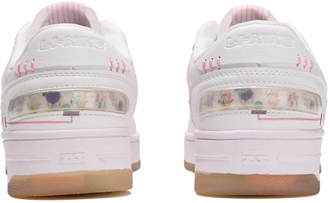 (W) 리닝 디즈니 x 로우탑 '사이버펑크 레트로 핑크-화이트' 커스텀 슈즈 AGCR204-2(TeamThree-女款赛博朋克粉白色) Purchase (W) 리닝 디즈니 x 로우탑 '사이버펑크 레트로 핑크-화이트' 커스텀 슈즈 AGCR204-2(TeamThree-女款赛博朋克粉白色)