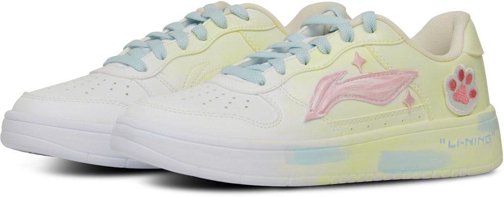 (W) 李寧カスタムシューズ「猫爪」ライトピンク・ローカット AGCS420-1(Team65-米粉猫爪) Lookbook (W) 李寧カスタムシューズ「猫爪」ライトピンク・ローカット AGCS420-1(Team65-米粉猫爪)