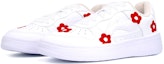 Lookbook (W) Zapatillas Li-Ning Pintadas a Mano "Graffiti Floral Blanco Rojo" AGCQ578-1(TeamTen-女款红花QD)