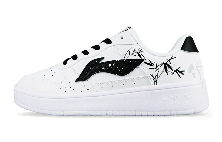 [Custom Shoes] (Women) Li-Ning Li Ning 四君子 'Bamboo Ink'