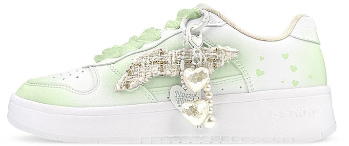 (W) 리닝 라이프스타일 '그린 미니멀'(커스텀 슈즈) AGCS420-1(Team76-女款青提小香绿) Buy (W) 리닝 라이프스타일 '그린 미니멀'(커스텀 슈즈) AGCS420-1(Team76-女款青提小香绿)