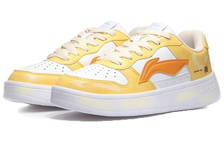 Lookbook (W) [Kasut Custom] Li-Ning Lifestyle Series Low 'Summer Sun Tie-Dye' AGCQ578-1(Team10-女款小太阳橙)