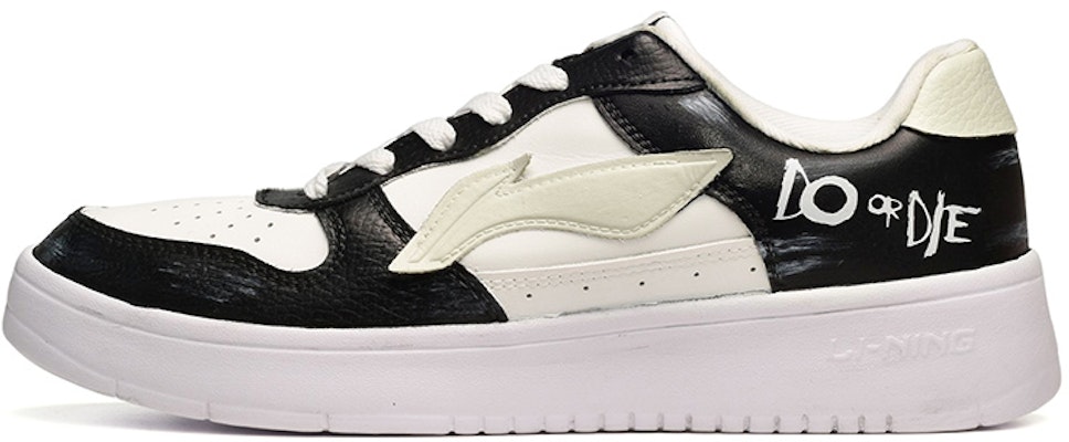 (W) 리닝 커스텀 로우탑 '펜슬 스트로크 검/흰/노' AGCQ578-1(TeamE-女款黑色彩铅黑白黄) Buy (W) 리닝 커스텀 로우탑 '펜슬 스트로크 검/흰/노' AGCQ578-1(TeamE-女款黑色彩铅黑白黄)