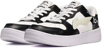 (W) 李寧ローカット「ペンシルストローク黒白黄」 AGCQ578-1(TeamE-女款黑色彩铅黑白黄) Lookbook (W) 李寧ローカット「ペンシルストローク黒白黄」 AGCQ578-1(TeamE-女款黑色彩铅黑白黄)