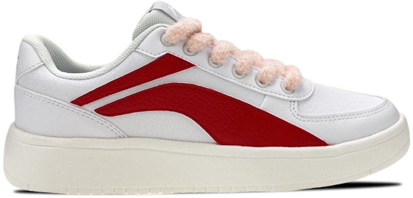 (W) 리닝 로우탑 스니커즈 '화이트 핑크' (커스텀) AGCR470-1(Team叁-女款草莓) Order (W) 리닝 로우탑 스니커즈 '화이트 핑크' (커스텀) AGCR470-1(Team叁-女款草莓)