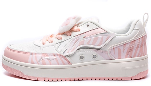 (W) 리닝 로우탑 '핑크 호랑이 발톱' (Li-ning Lowtop 'Pink Tiger Claw') AGCS134-1(Team1-女款虎纹猫爪白粉色) Buy (W) 리닝 로우탑 '핑크 호랑이 발톱' (Li-ning Lowtop 'Pink Tiger Claw') AGCS134-1(Team1-女款虎纹猫爪白粉色)
