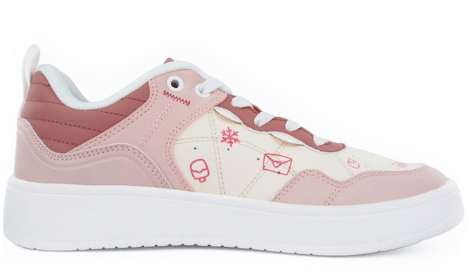 【訂製球鞋】 LiNing李寧 情人節禮物 可愛貓爪 噴塗手繪 低幫 板鞋 女款 粉色 Order 【訂製球鞋】 LiNing李寧 情人節禮物 可愛貓爪 噴塗手繪 低幫 板鞋 女款 粉色