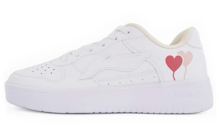 Buy (W) [Sepatu Custom] Li-Ning Low Top 'Putih Hati Merah' AGCQ578-1(TeamTen-女款520爱心)