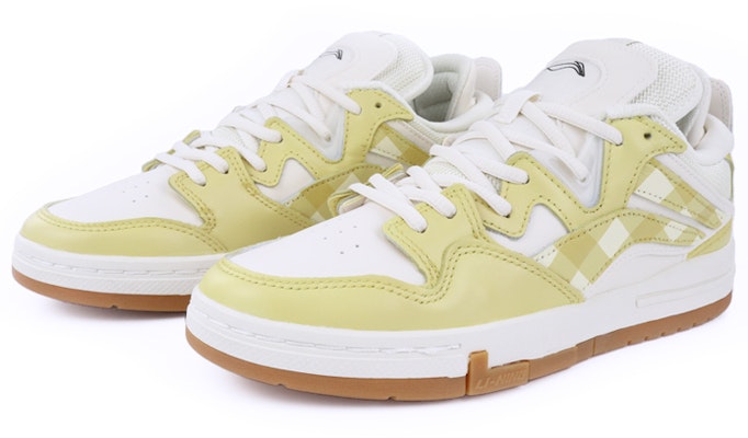 (W) 리닝 프로 '체커보드 옐로우 화이트' (선물용) AETR006-1(TeamTen-李宁女款格纹白黄) Lookbook (W) 리닝 프로 '체커보드 옐로우 화이트' (선물용) AETR006-1(TeamTen-李宁女款格纹白黄)