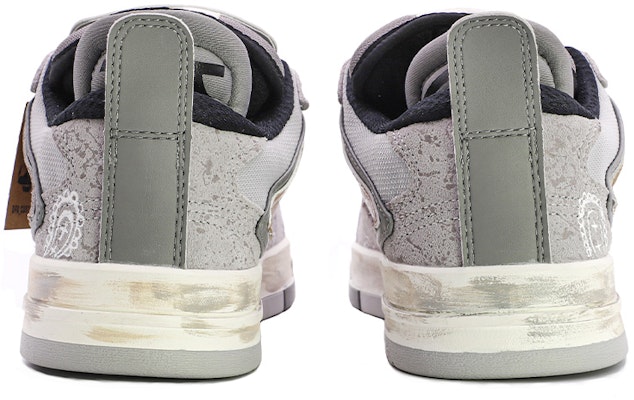 (W) 리닝 프로 바이브 '마이크로 크리스탈 그레이' (커스텀 슈즈) AECR044-2(TeamM-女款腰果花高街做旧微晶灰) Shop (W) 리닝 프로 바이브 '마이크로 크리스탈 그레이' (커스텀 슈즈) AECR044-2(TeamM-女款腰果花高街做旧微晶灰)