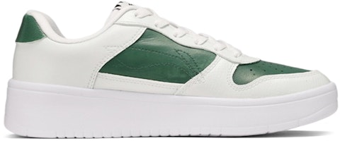 【定制球鞋】 LiNing李寧 復古小花 低幫 板鞋 女款 白綠 Order 【定制球鞋】 LiNing李寧 復古小花 低幫 板鞋 女款 白綠