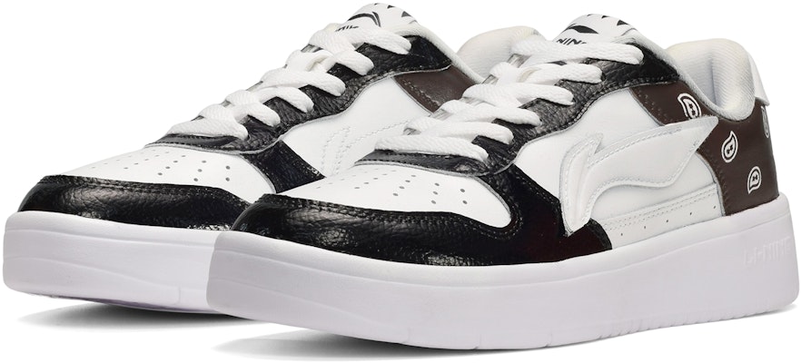 (W) Zapatillas Li-Ning Retro 'Flor de Anacardo Negro Blanco Marrón' AGCQ578-1(TeamE-女款腰果花黑白棕) Lookbook (W) Zapatillas Li-Ning Retro 'Flor de Anacardo Negro Blanco Marrón' AGCQ578-1(TeamE-女款腰果花黑白棕)