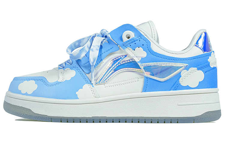 [Custom Shoes] (Women) Li-Ning Sky Ace 'Blue Sky White Clouds'