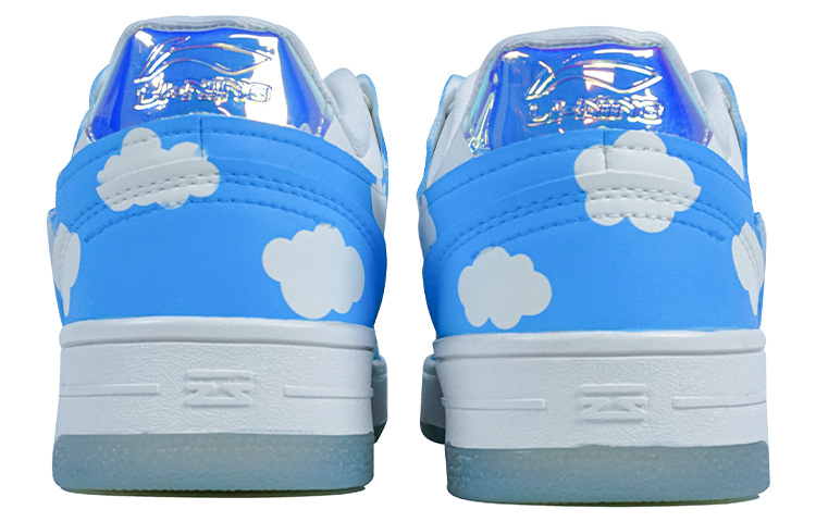 Shop (W) [定制鞋款] 李宁天空王牌‘蓝天白云’ AGCP362-8(Team陆-浪漫蓝天渐变云朵)