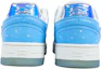 Shop 【定制球鞋】 LiNing李寧 天跡 玖制 鐳射 漸變雪花 浪漫 冰雪節 低幫 板鞋 女款 冰藍