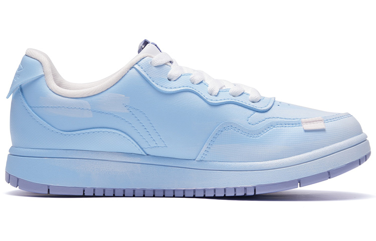 Order (W) [订制鞋款] 李宁天空低帮‘手绘蓝白’ AGCR318-3(TeamR-女款天空蓝白)