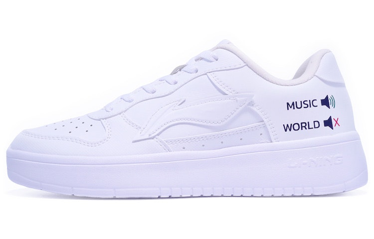 custom-shoes-women-li-ning-sneaker-low-graffiti-speaker-volume