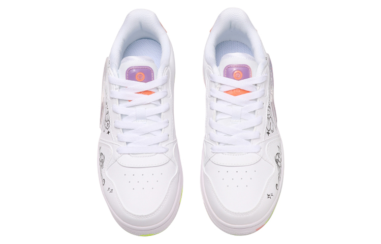 Shop (W) 【定制鞋】李宁 低帮运动鞋 '夏日波浪涂鸦' AGCR342-1(TeamThree-女款涂鸦黑白)