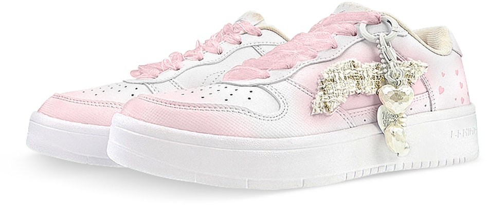 (W) 리닝 스포츠라이프 '블러쉬 핑크' 커스텀 슈즈 AGCS420-1(Team76-女款腮红小香粉) Lookbook (W) 리닝 스포츠라이프 '블러쉬 핑크' 커스텀 슈즈 AGCS420-1(Team76-女款腮红小香粉)