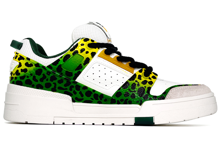 Order (W) [Zapatillas Personalizadas] Li-Ning Street 'Camaleón Graffiti Leopardo' AGCR400-1(Team肆-女款变色龙喷绘)