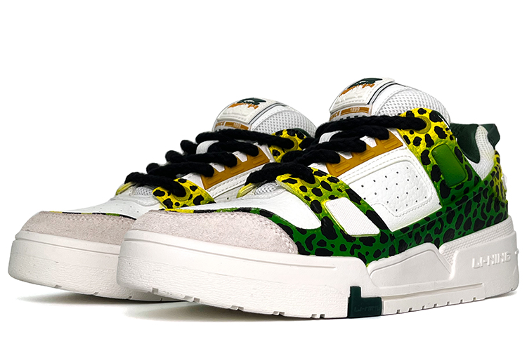 Lookbook (W) [Zapatillas Personalizadas] Li-Ning Street 'Camaleón Graffiti Leopardo' AGCR400-1(Team肆-女款变色龙喷绘)