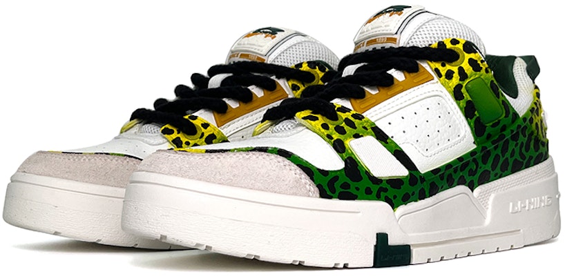 (W) 李寧ストリート「カメレオン落書き豹柄」カスタムシューズ AGCR400-1(Team肆-女款变色龙喷绘) Lookbook (W) 李寧ストリート「カメレオン落書き豹柄」カスタムシューズ AGCR400-1(Team肆-女款变色龙喷绘)