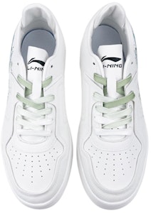 【定製球鞋】 LiNing李寧 街頭玩家 是在玩鞋 禮盒 燈帶 梵高 盛開的杏花 油畫 塗鴉 潑墨 低幫 板鞋 女款 白綠 Shop 【定製球鞋】 LiNing李寧 街頭玩家 是在玩鞋 禮盒 燈帶 梵高 盛開的杏花 油畫 塗鴉 潑墨 低幫 板鞋 女款 白綠