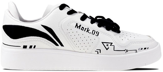 (W) 李寧 ストリートプレイヤーLow 白黒落書きチェーン AGCQ328-4(Team叁-女款字母涂鸦黑白) Order (W) 李寧 ストリートプレイヤーLow 白黒落書きチェーン AGCQ328-4(Team叁-女款字母涂鸦黑白)