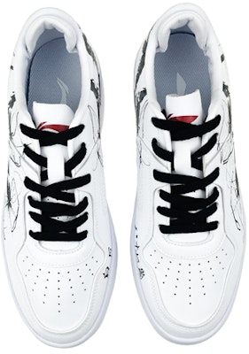 【定制球鞋】 LiNing李寧 街頭玩家 低幫 板鞋 女款 黑白 Shop 【定制球鞋】 LiNing李寧 街頭玩家 低幫 板鞋 女款 黑白