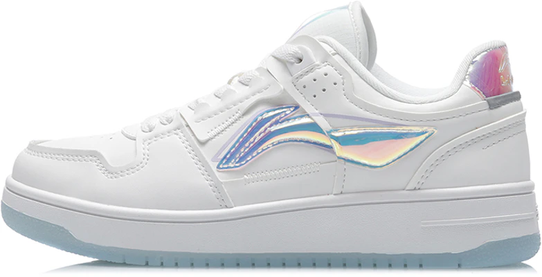 【定製球鞋】 LiNing李寧 天跡 鐳射 藝術塗鴉 彩色 可愛 童趣 潑墨 手繪噴繪 白藍藝術家主題定製 低幫 板鞋 女款 白藍 Details for 【定製球鞋】 LiNing李寧 天跡 鐳射 藝術塗鴉 彩色 可愛 童趣 潑墨 手繪噴繪 白藍藝術家主題定製 低幫 板鞋 女款 白藍