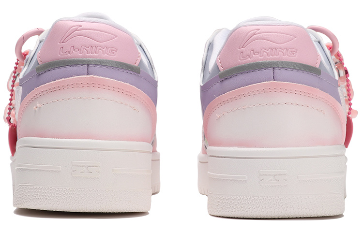 [Custom Shoes] (W) Li-Ning Tian Ji 'Distressed Gradient Pink Embroidery Heart Charm' Valentine's Day 圖 5