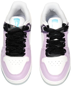 【客製化球鞋】LiNing李寧 天跡 絲帶 愛心 可愛少女 表情 低幫 板鞋 女款 紫白色 Shop 【客製化球鞋】LiNing李寧 天跡 絲帶 愛心 可愛少女 表情 低幫 板鞋 女款 紫白色