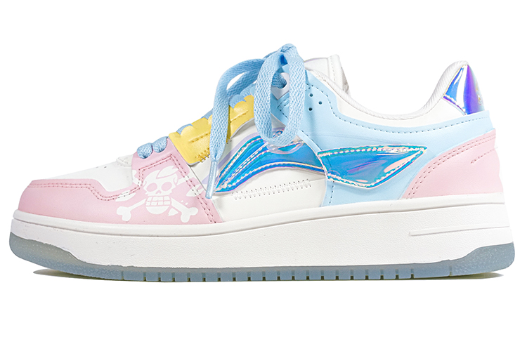 [Custom Shoes] (W) Li-Ning Tian Ji 'Sailor Element Fresh Summer Pink Blue'