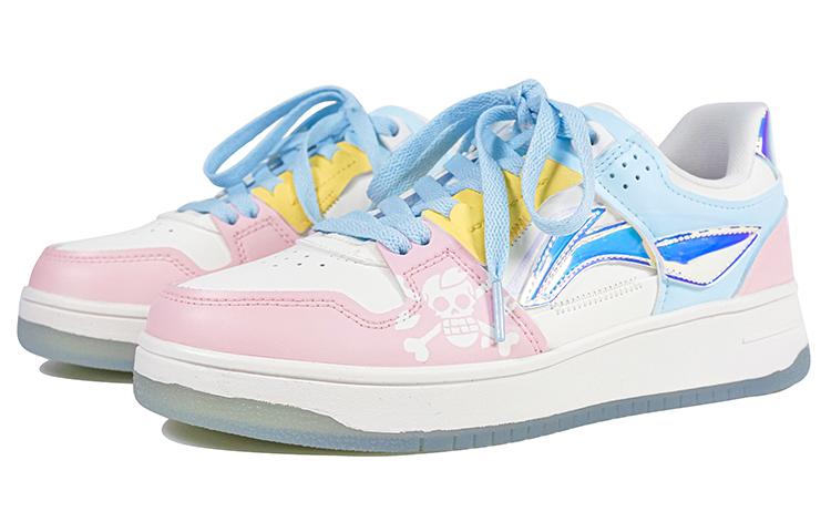 [Custom Shoes] (W) Li-Ning Tian Ji 'Sailor Element Fresh Summer Pink Blue' 圖 3