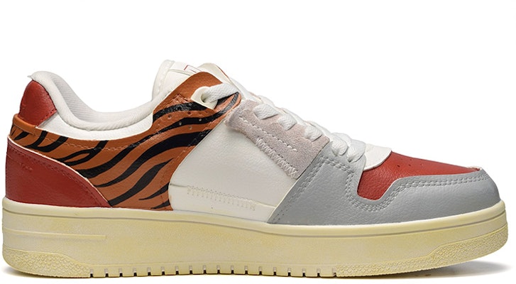 (W) 리닝 천기 '호랑이 패턴 레드 화이트 그레이' (커스텀 슈즈) AGCP362-7(TeamE-女款虎纹红白灰) Order (W) 리닝 천기 '호랑이 패턴 레드 화이트 그레이' (커스텀 슈즈) AGCP362-7(TeamE-女款虎纹红白灰)