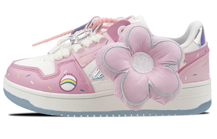 [Custom Shoes] (Women) Li-Ning Tian Ji 'Valentine's Day Floral Charm Rainbow Candy'