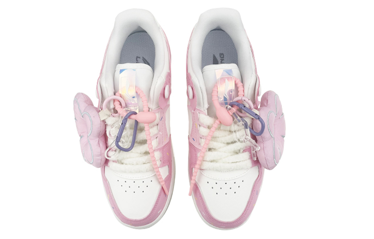 Shop (W) 【定制鞋款】李宁 天机「情人节花卉彩虹糖果魅力」 AGCP362-8(Team叁-女款彩虹熊粉)