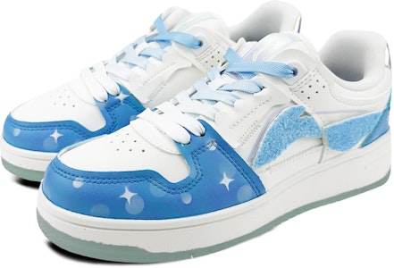 【定制球鞋】 LiNing李宁 天迹 是在玩鞋 禮盒 極光 毛絨貼布 漸變 新年 聖誕 低幫 板鞋 女款 白藍 Lookbook 【定制球鞋】 LiNing李宁 天迹 是在玩鞋 禮盒 極光 毛絨貼布 漸變 新年 聖誕 低幫 板鞋 女款 白藍